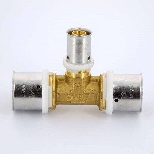 Тройник пресс Uni-Fitt 26х16х26 мм 706G8680