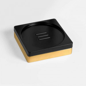 Мыльница настольная Colombo Design MiniQ золото матовое B5040.OM-RNE Мыльница настольная Colombo Design MiniQ золото матовое B5040.OM-RNE