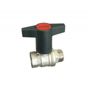 Кран шаровой Oventrop Optibal DN 40 1 1/2 НВ PN 16 удлиненная ручка 1077312 Кран шаровой Oventrop Optibal DN 40 1 1/2 НВ PN 16 удлиненная ручка 1077312