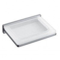 Мыльница подвесная Colombo Design Look хром матовое стекло B1601.CR-VAN