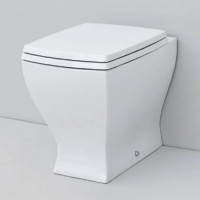 Унитаз приставной Artceram JAZZ 54х36 см белый матовый JZV002 05 00