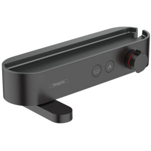 Термостат для ванны Hansgrohe ShowerTablet Select 400 внешнего монтажа матовый черный 24340670 Термостат для ванны Hansgrohe ShowerTablet Select 400 внешнего монтажа матовый черный 24340670