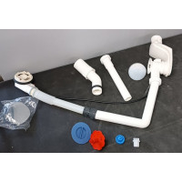 Слив-перелив для ванны Duravit хром 792202000001000