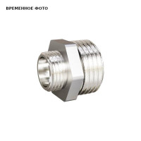 Ниппель редукционный LD Pride 1 x 3/4 никелированный LD.67.503.25х20