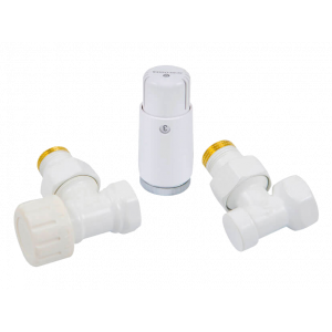 Комплект подключения радиаторный угловой Schlosser STANDARD MINI 1/2 с термоголовкой MINI DIAMANT M30x1.5 белый 602200053 Комплект подключения радиаторный угловой Schlosser STANDARD MINI 1/2 с термоголовкой MINI DIAMANT M30x1.5 белый 602200053
