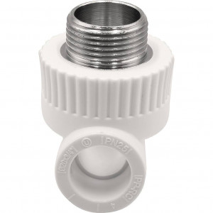 Тройник комбинированный THERMOLIGHT PP-R 20х3/4х20 мм НР белый НС-1620591 Тройник комбинированный THERMOLIGHT PP-R 20х3/4х20 мм НР белый НС-1620591