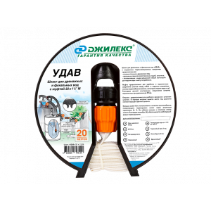 Шланг текстильный ДЖИЛЕКС УДАВ 32 мм с муфтой 1 1/2 20 м 9113