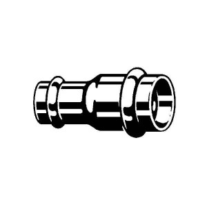Муфта медная Viega Profipress редукционная 28х22 мм модель 2415.2 325817 Муфта медная Viega Profipress редукционная 28х22 мм модель 2415.2 325817