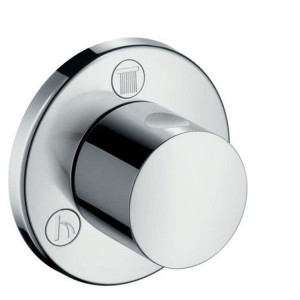 Вентиль запорный и переключающий Hansgrohe S Trio/Quattro скрытого монтажа хром 15932000 Вентиль запорный и переключающий Hansgrohe S Trio/Quattro скрытого монтажа хром 15932000