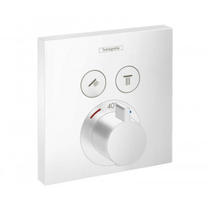 Термостат hansgrohe ShowerSelect для 2 потребителей внешняя монтажная часть 15763700