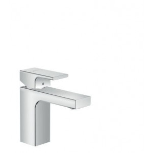 Смеситель для раковины hansgrohe Vernis Shape 100 однорычажный со сливным гарнитуром хром 71561000 Смеситель для раковины hansgrohe Vernis Shape 100 однорычажный со сливным гарнитуром хром 71561000