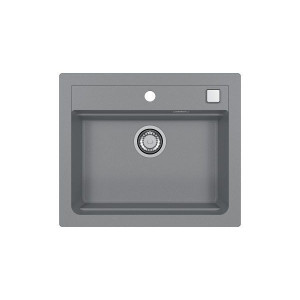 Мойка кухонная Alveus ATROX 30 Granital Concrete G81 590x500 мм с сифоном 1131995/1132823 Мойка кухонная Alveus ATROX 30 Granital Concrete G81 590x500 мм с сифоном 1131995/1132823