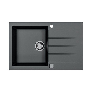 Мойка кухонная Alveus Cadit 20 Granital Carbon G91 790х500 мм с сифоном 1132026 Мойка кухонная Alveus Cadit 20 Granital Carbon G91 790х500 мм с сифоном 1132026
