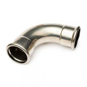Отвод 90° SANHA NiroPress AISI 304L ВПр-ВПр 15 мм 691002A15.3 Отвод 90° SANHA NiroPress AISI 304L ВПр-ВПр 15 мм 691002A15.3