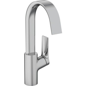 Смеситель для раковины Hansgrohe Vivenis 210 с поворотным изливом без сливного гарнитура хром 75032000