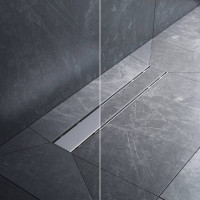Трап для душа линейный AM.PM PrimeFlow универсальный затвор Tile 50 см W02SC-U11-050-04SB