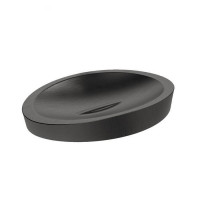 Мыльница металлическая настольная Colombo Design Plus PVD графит матовый W4940.GM