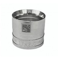 Гильза надвижная Rehau Rautherm S 17x2.1 мм хромированная латунь 12502973002