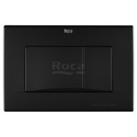 Панель смыва Roca Active 32B 255x18x170 мм черный матовый 8901130B6