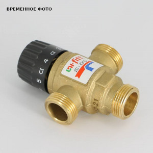 Клапан термосмесительный Uni-Fitt 3/4 20-43°C Kvs 1.6 боковое смешение 351N0131