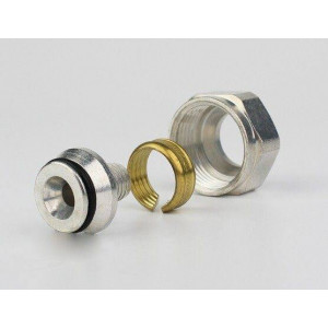 Резьбозажимное соединение Stout 3/4 x 20 x 2.0 мм Eurocone для труб PEX/Al/PEX латунь EFB03.2020EK