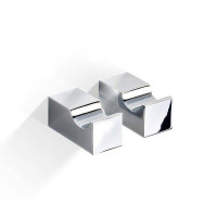 Крючок Decor Walther CORNER CO HAK1 13x30x13 мм хром комплект 2 шт 0561900