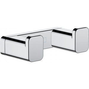 Крючок для полотенец двойной Hansgrohe AddStoris Хром 41755000