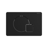 Панель смыва KDI QD Черный матовый 162x244 мм KDI-0000069