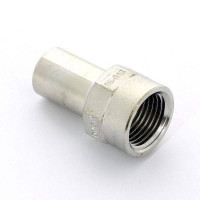 Вставка с внутренней резьбой Viega Sanpress Inox 18x1/2 нержавеющая сталь 436803