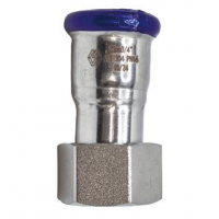 Муфта STOUT 22x1 с накидной гайкой нержавеющая сталь SS5250606
