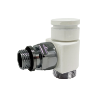 Клапан запорный угловой SR Rubinetterie PrestigeMinimal 1/2x24/19 белый 0363-1500VCPA