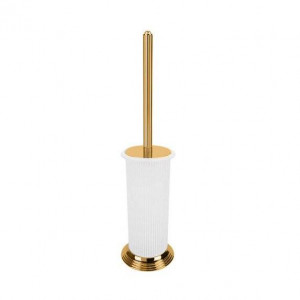Ерш туалетный напольный Colombo Design Hermitage PVD золото матовое стекло B3306.HPS-VAN Ерш туалетный напольный Colombo Design Hermitage PVD золото матовое стекло B3306.HPS-VAN