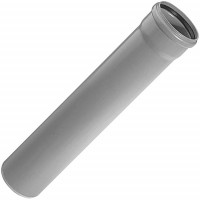 Труба канализационная Uponor 110x2000 мм серая 1051098