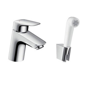 Смеситель для раковины Hansgrohe Logis с гигиеническим душем 71290000 Смеситель для раковины Hansgrohe Logis с гигиеническим душем 71290000