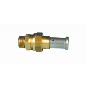 Муфта-пресс Henco 16x1/2 с плоским уплотнением 26P-1604 Муфта-пресс Henco 16x1/2 с плоским уплотнением 26P-1604