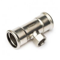 Тройник SANHA NiroPress AISI 304L ВПр-ВР-ВПр 18 мм x 1/2 x 18 мм 691130G181218.3