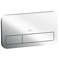 Клавиша смыва Villeroy & Boch ViConnect E200 хром глянцевый 92249061