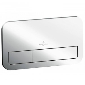 Клавиша смыва Villeroy & Boch ViConnect E200 хром глянцевый 92249061 Клавиша смыва Villeroy & Boch ViConnect E200 хром глянцевый 92249061