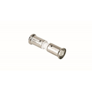 Муфта-пресс Henco PVDF 32x32 мм белая 15PKW-3232