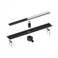 Душевой лоток Timo Drain System 600 мм под плитку черный матовый DS230206/03