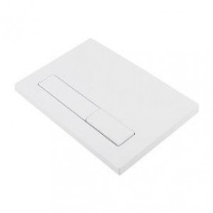 Клавиша смыва Elsen E08 белая 220x150 мм E08.white
