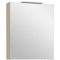 Шкаф зеркальный Roca Oleta правый 600х700х137 мм LED Капучино матовый A857646515