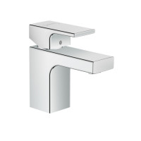 Смеситель для раковины Hansgrohe Vernis Shape 71 мм со сливным гарнитуром 71560000