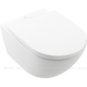 Унитаз подвесной Villeroy & Boch Subway 3.0 560x370 мм без сиденья 4670T001 Унитаз подвесной Villeroy & Boch Subway 3.0 560x370 мм без сиденья 4670T001