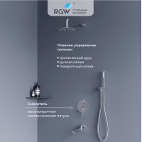 Душевая система скрытого монтажа RGW SP-55 хром 51140855-01