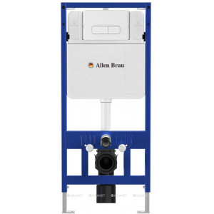 Инсталляция для подвесного унитаза Allen Brau PNEUMATIC PRO 1112х95х500 мм 9.11101.20 Инсталляция для подвесного унитаза Allen Brau PNEUMATIC PRO 1112х95х500 мм 9.11101.20