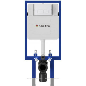 Инсталляция для подвесного унитаза Allen Brau PNEUMATIC PRO 2.0 1100х95х500 мм 9.11103.20 Инсталляция для подвесного унитаза Allen Brau PNEUMATIC PRO 2.0 1100х95х500 мм 9.11103.20