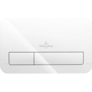Клавиша смыва Villeroy & Boch ViConnect белый стекло 922400RE