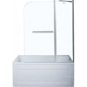 Шторка для ванны Aquanet SG-1200 150x120 см стекло 6 мм прозрачное SG-1200 Шторка для ванны Aquanet SG-1200 150x120 см стекло 6 мм прозрачное SG-1200