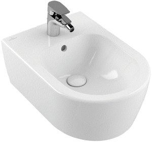 Биде подвесное Villeroy & Boch Avento 370х530 мм 54050001 Биде подвесное Villeroy & Boch Avento 370х530 мм 54050001